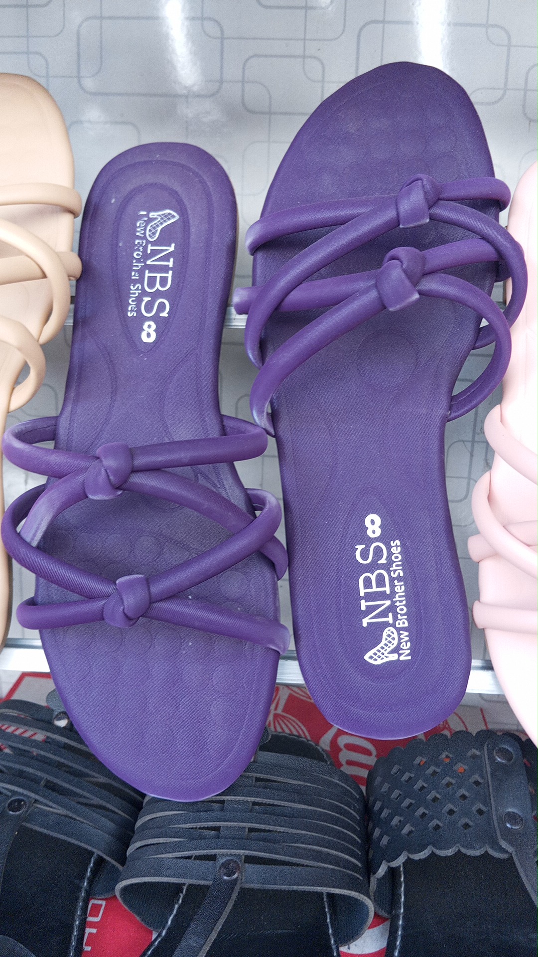 Women slippers and kurta are available