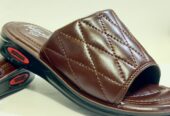 Men’s slippers leather made