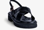 womens sandals Onyx black