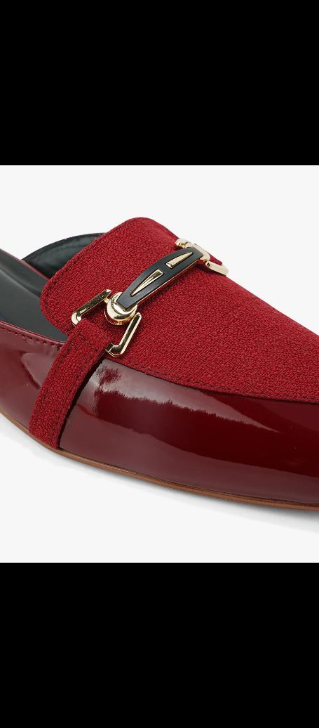 womens Loafers Maroon casual