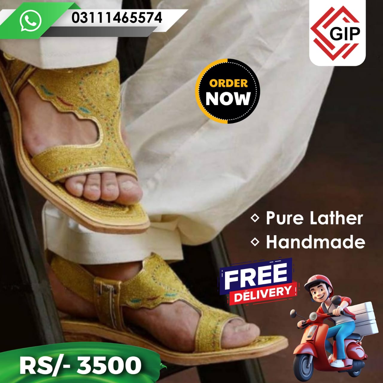 Mens sandals Tilla kheri