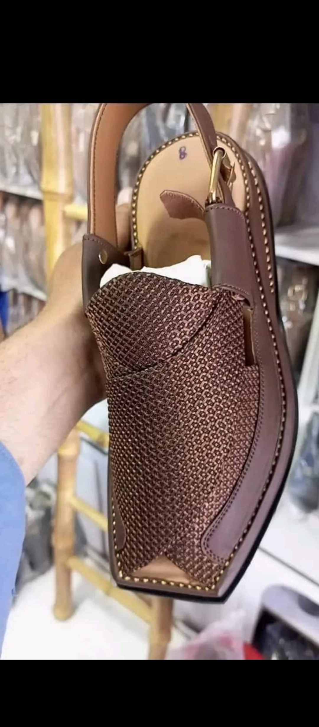 Peshawari chappal pure leather Chappal