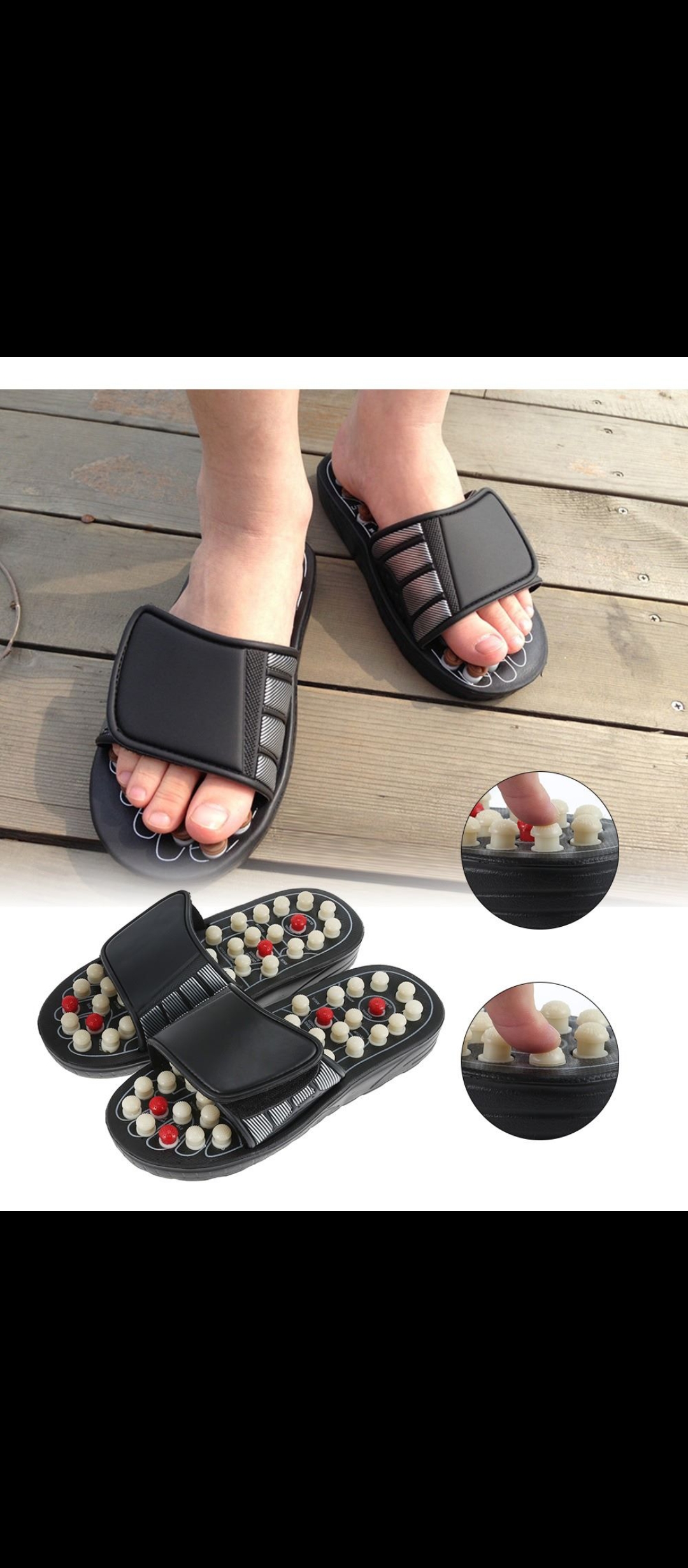 Foot massage slippers mens kids, womens