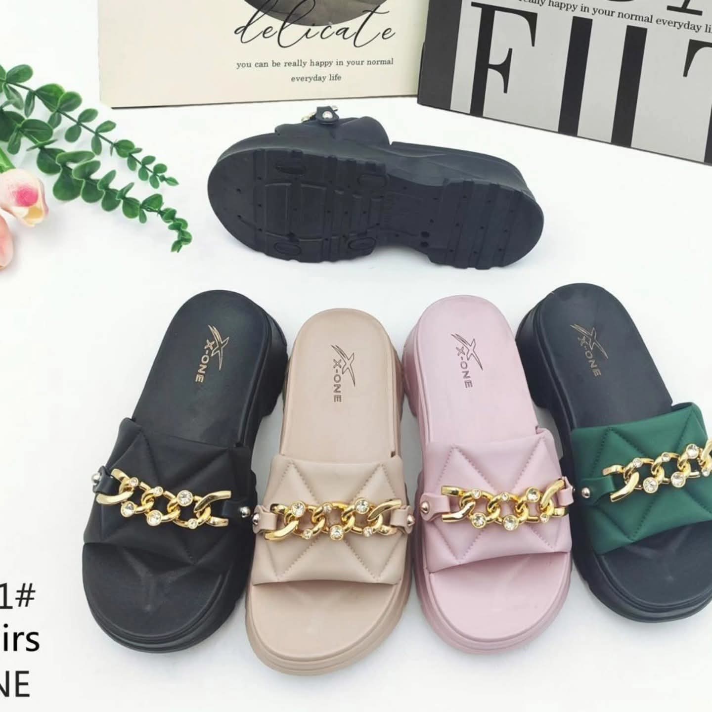 Imported Medicated Women’s Summer Slippers