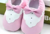 Kids Baby Character Booties Bow Pink – Sunshine