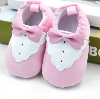 Kids Baby Character Booties Bow Pink – Sunshine