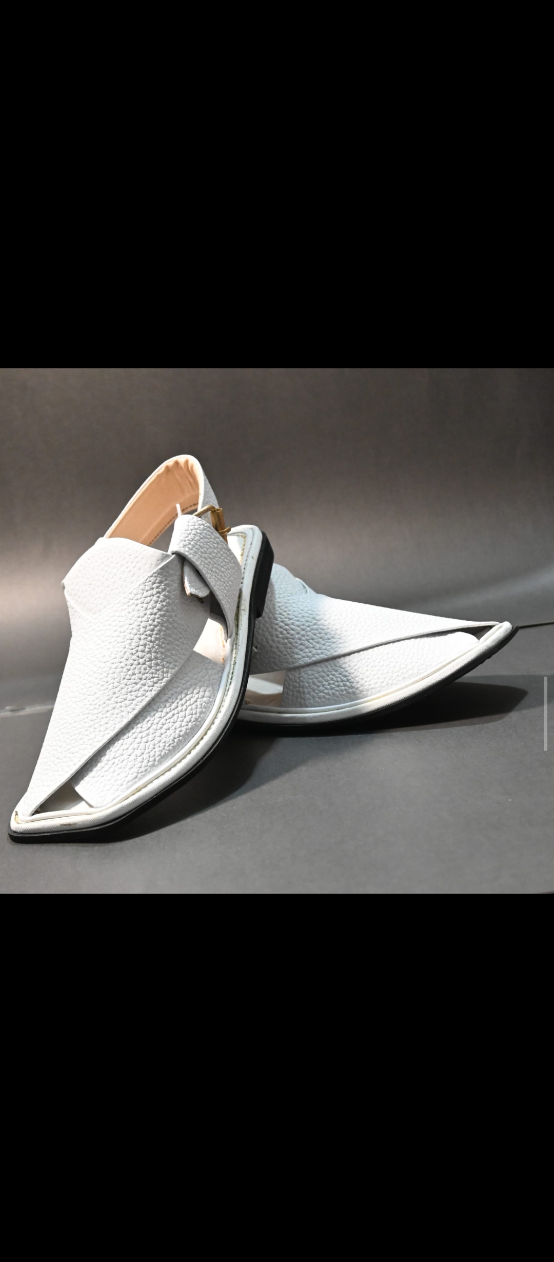 Men’s sandals White 🤍 Dotted