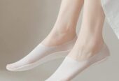 Women’s No Show Socks – Breath courtable Nylon Ice Silk, Non-Slip Silicone, Invisible Low Cut Ankle, Thin & Comfortable