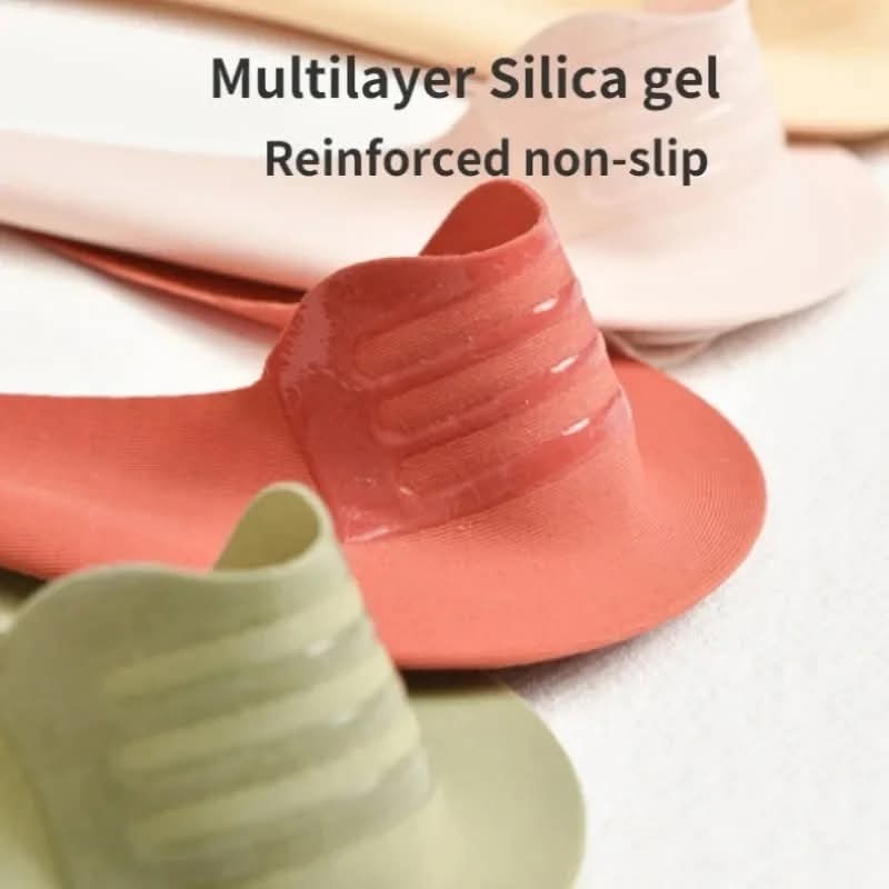 Women’s No Show Socks – Breath courtable Nylon Ice Silk, Non-Slip Silicone, Invisible Low Cut Ankle, Thin & Comfortable