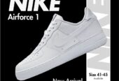 Men’s casual sneakers — they command attention.” Nike Air Force 1 – now