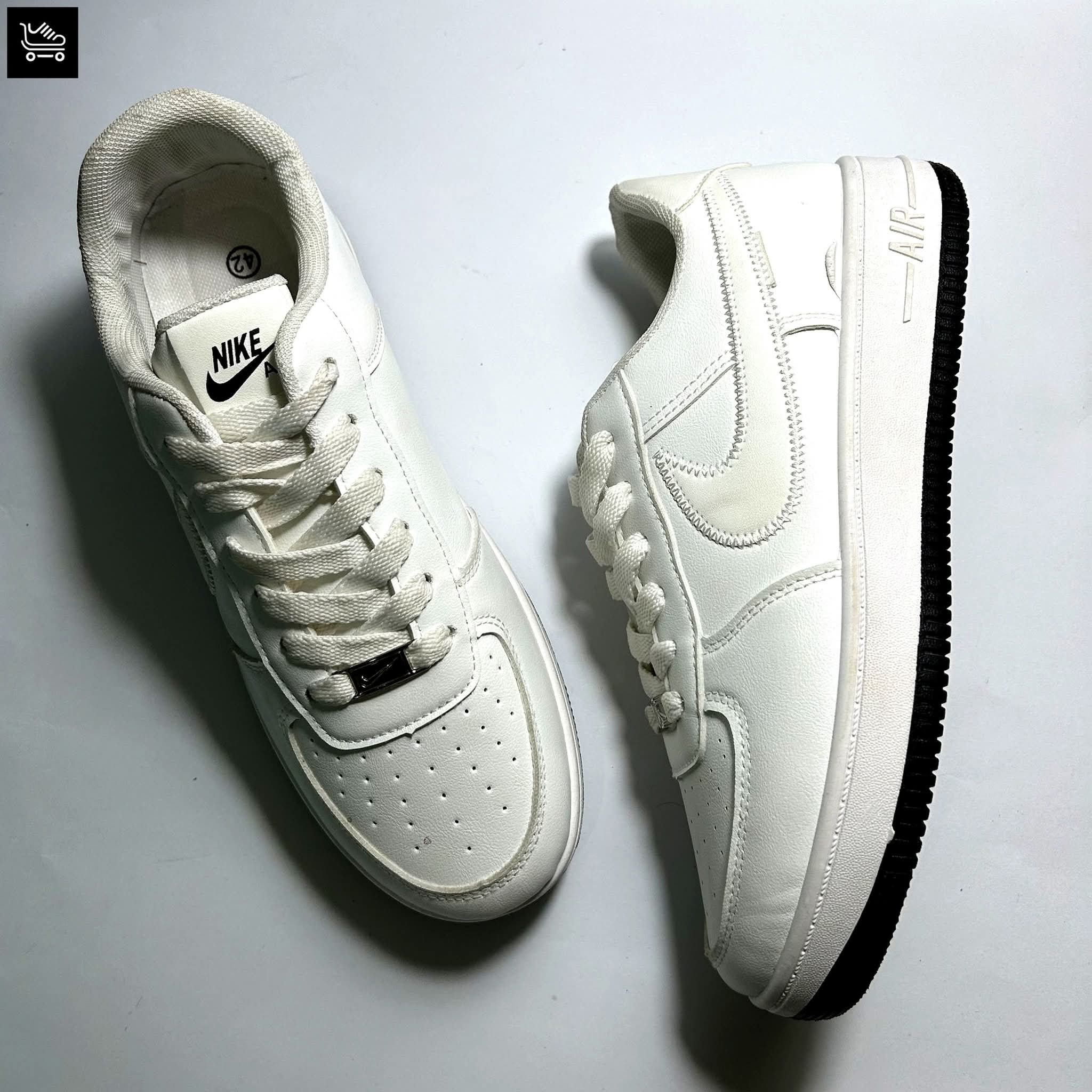 Men’s casual sneakers — they command attention.” Nike Air Force 1 – now