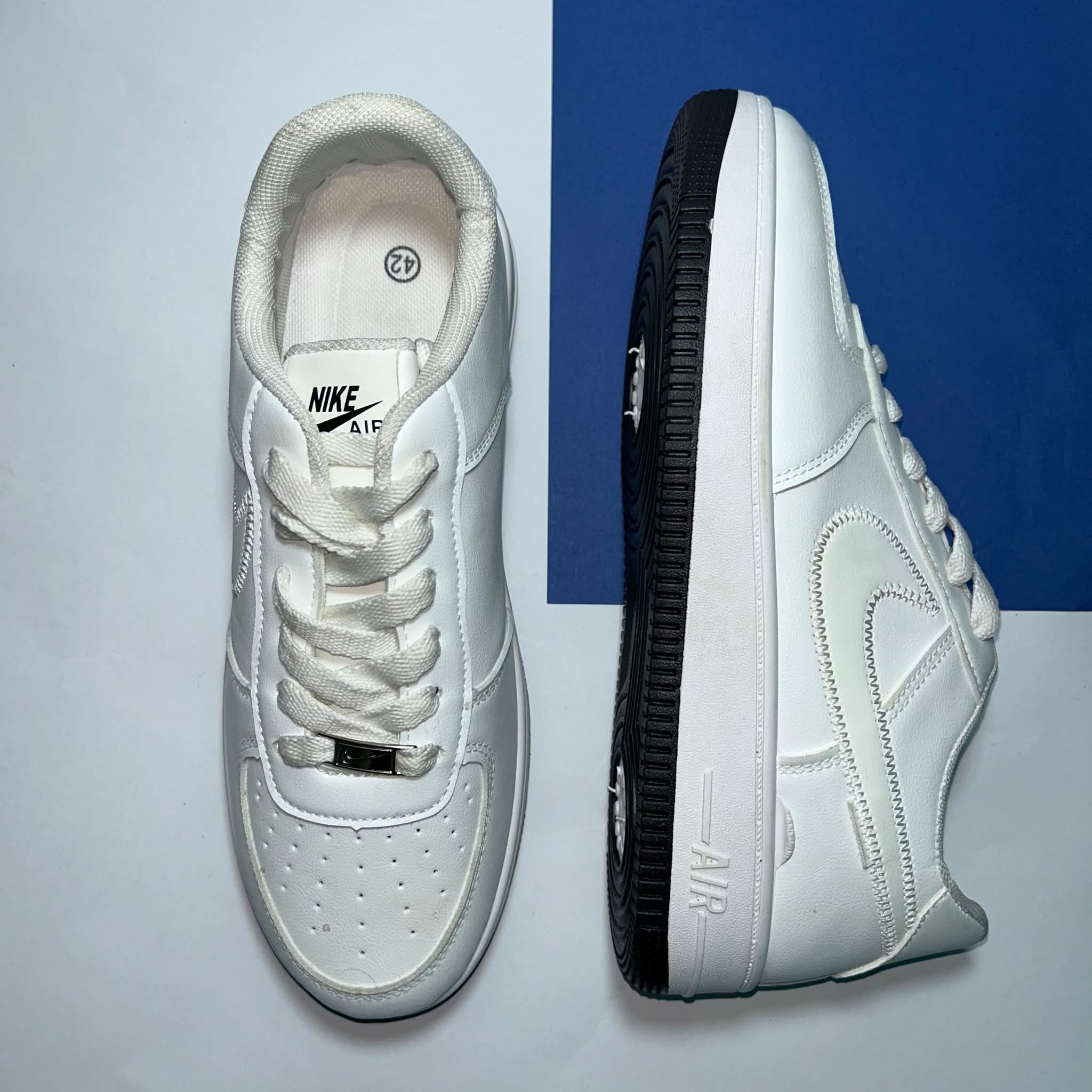 Men’s casual sneakers — they command attention.” Nike Air Force 1 – now