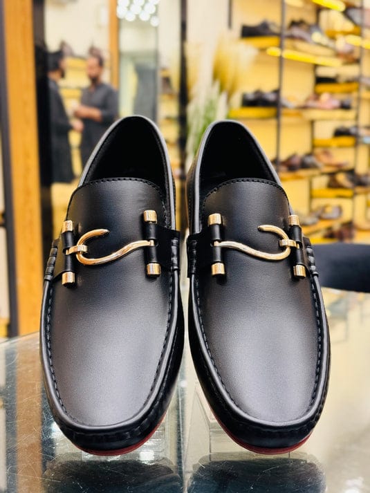 Loafer shoes driving mock mens