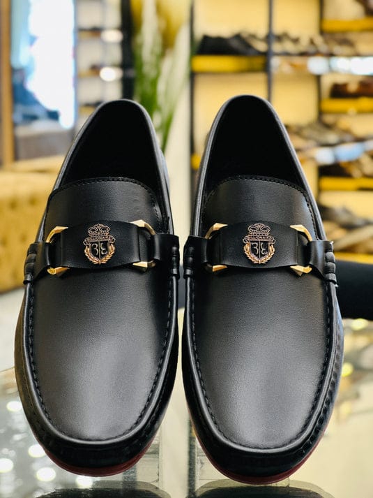 Loafer shoes driving mock mens