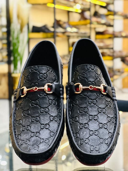 Loafer shoes driving mock mens