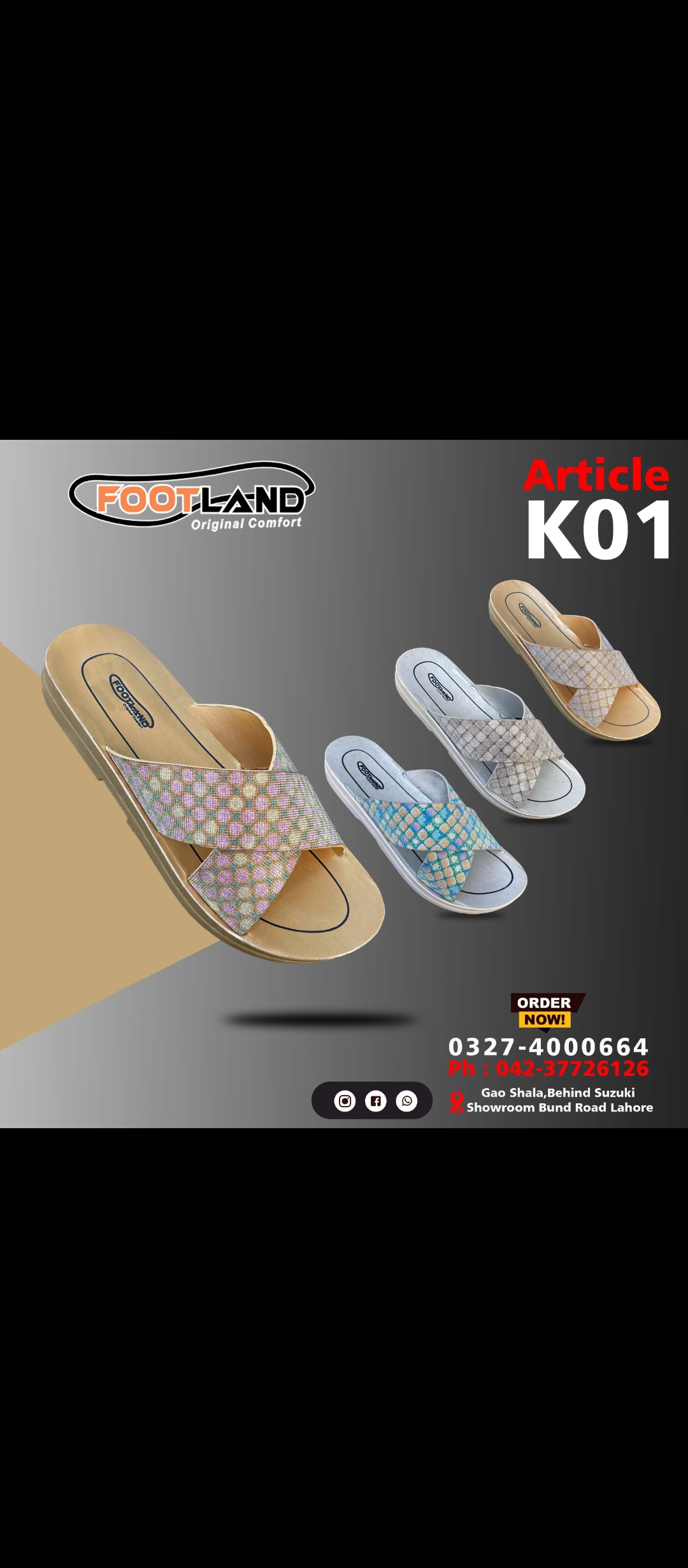 K01 womens flats