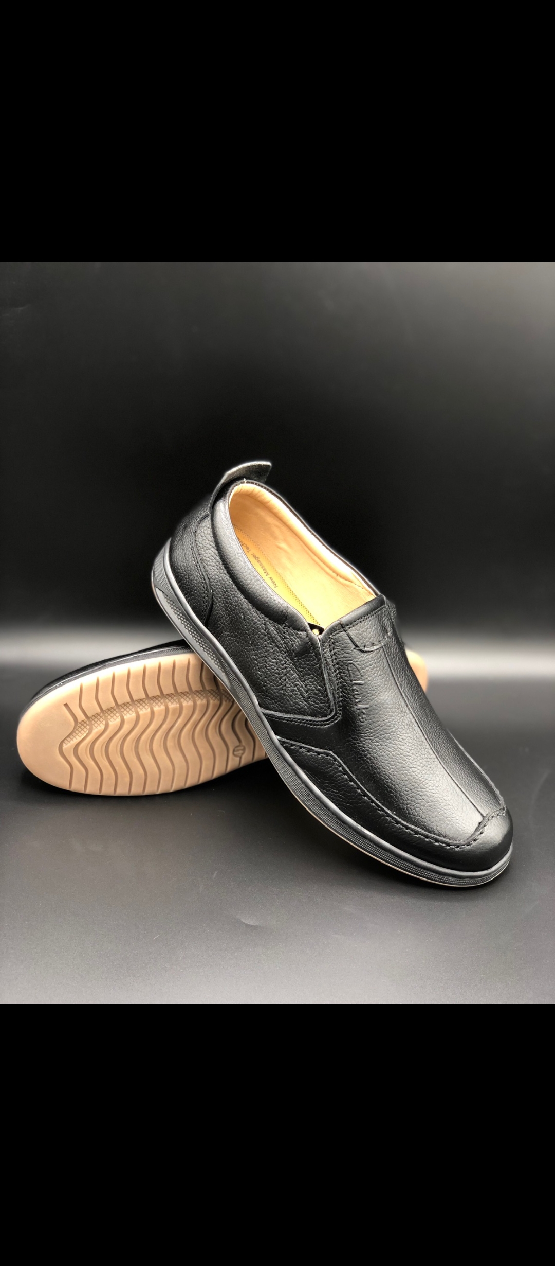 Art/769 black/brown/camle mens loafers