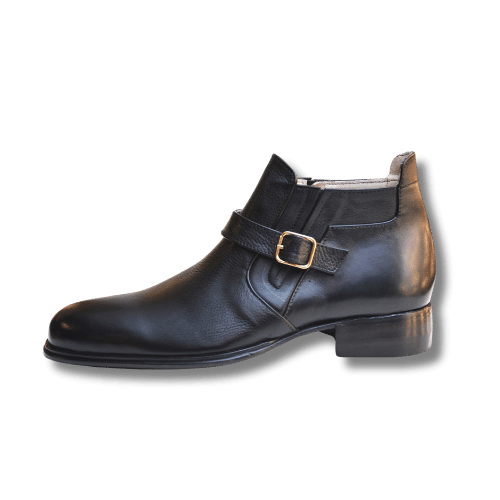 Black Chelsea shoes 004 mens