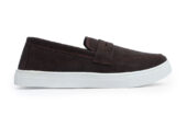 Brown Suede Leather Loafer – F15 mens