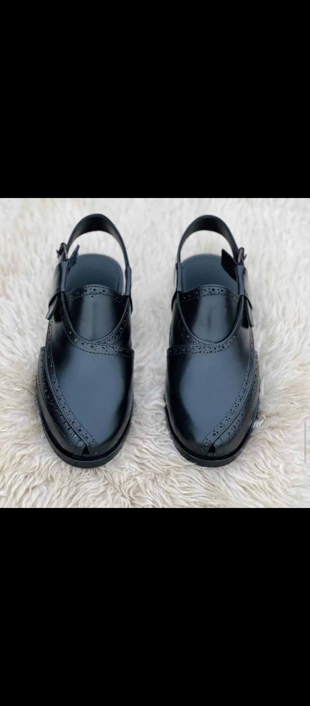 Original leather Chappal peshawari mens