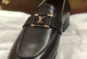 Premium LV Buckle Leather Shoes 👟mens loafers