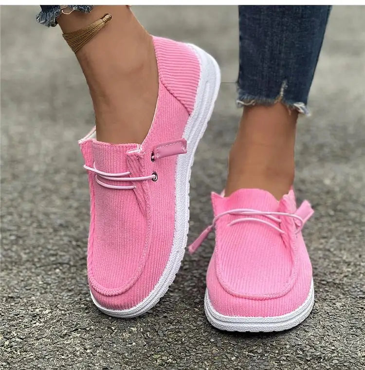 Fashion Women’s Sneaker Walking Woman Shoes Soft Female Sneakers Slip On Casual Shoes Women Sneakers