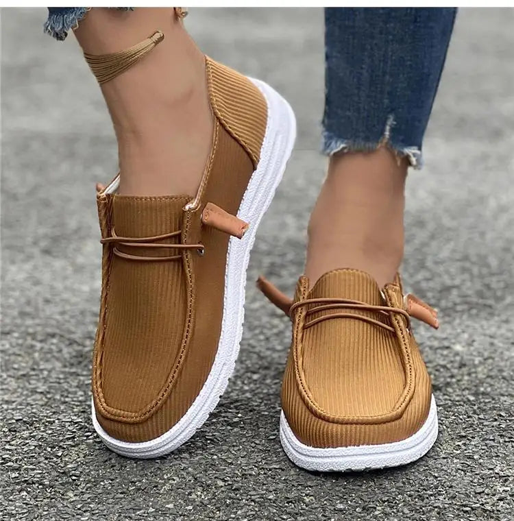 Fashion Women’s Sneaker Walking Woman Shoes Soft Female Sneakers Slip On Casual Shoes Women Sneakers