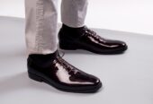 Bari Maroon shoes mens