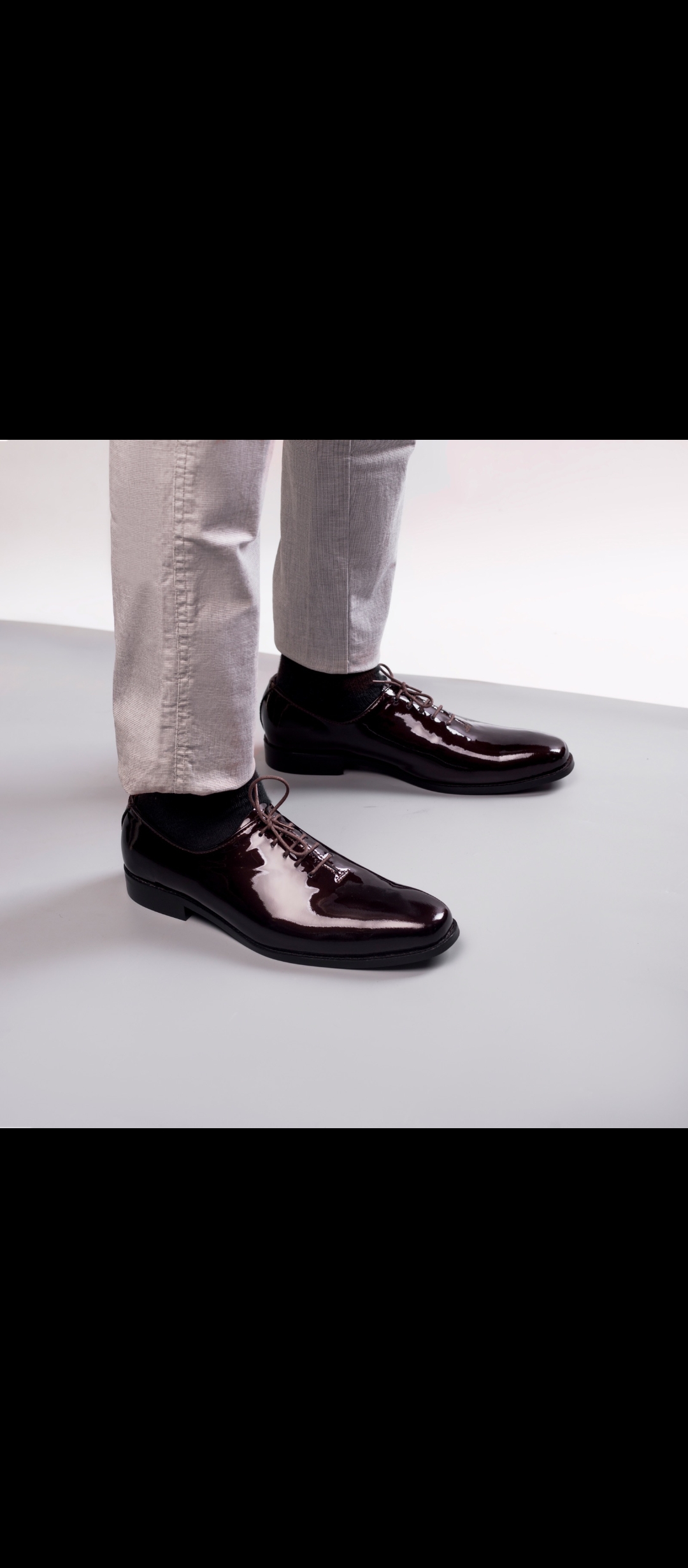 Bari Maroon shoes mens