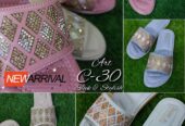 Womens flats slippers All new article available Whatsapp 03244898642
