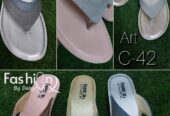 Womens flats slippers All new article available Whatsapp 03244898642