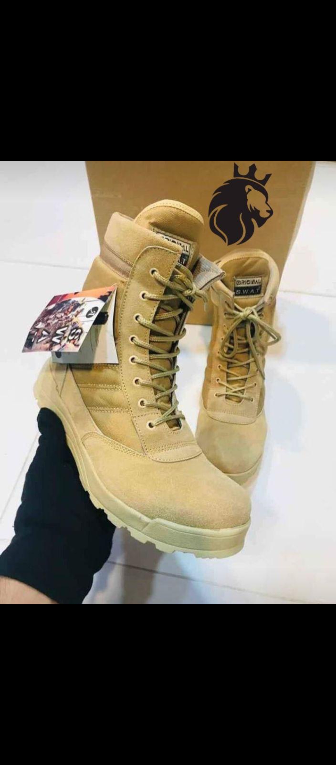 Original military boots mens combat