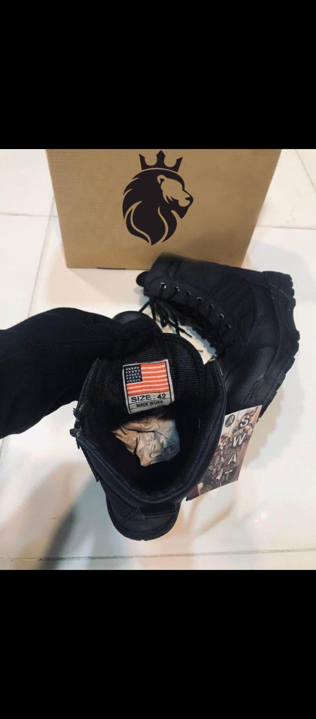 Original military boots mens combat