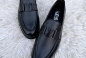 Mens casual loafers LAVA – BLK (soft medicated sole)