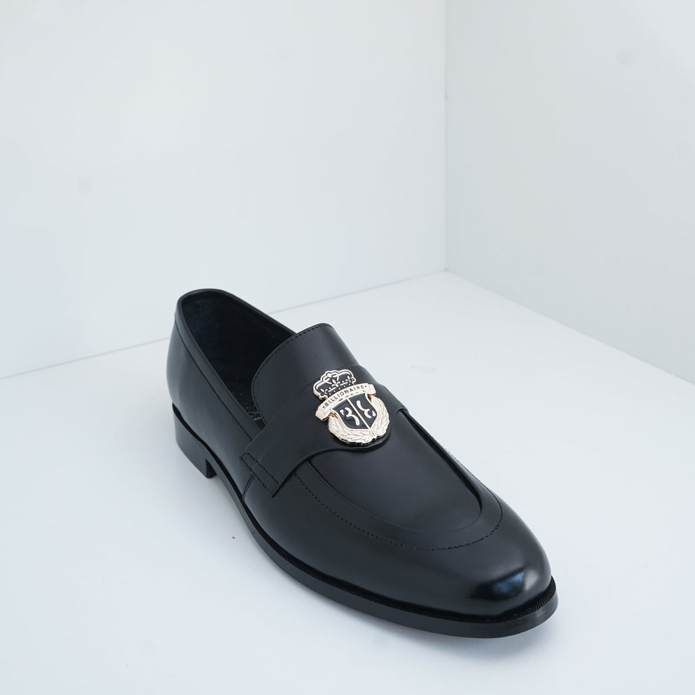 Opulent Noir – BLK (100% Leather hand crafted) mens casual