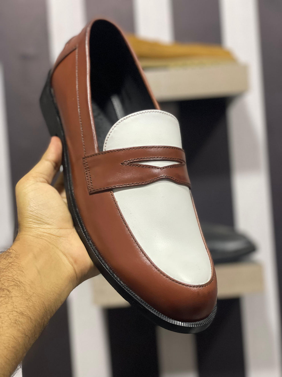 LOAF-8104 mens casual loafers