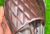 Men’s slippers leather make