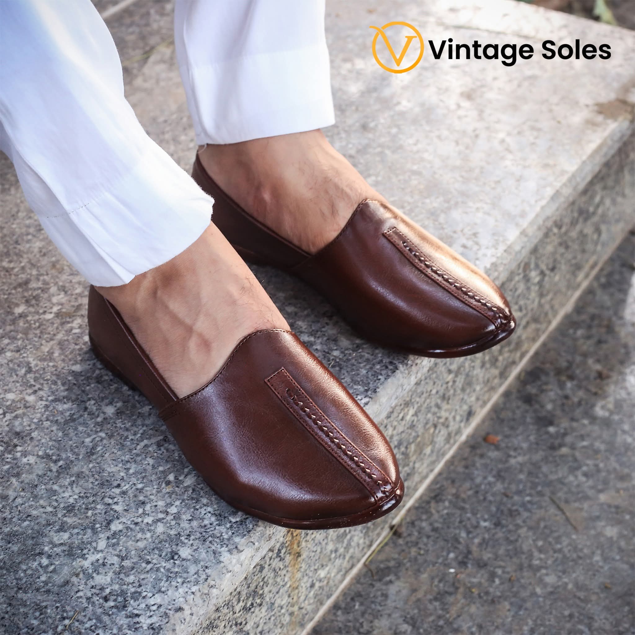 Mens Khussa pure leather