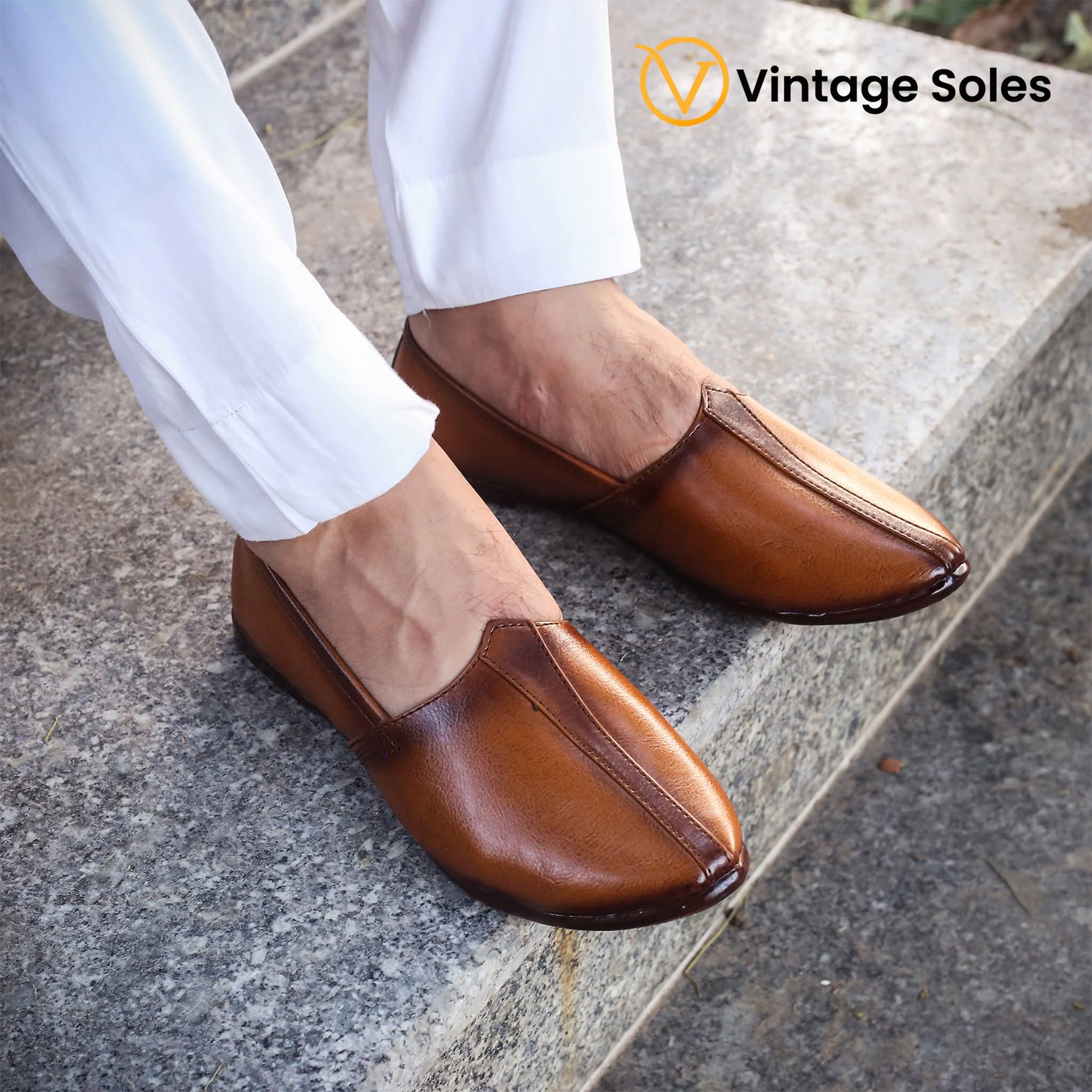 Mens Khussa pure leather