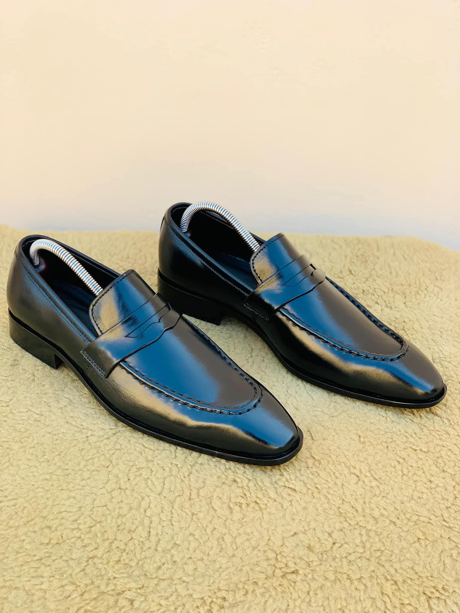 Loafers original leather cow leather mens