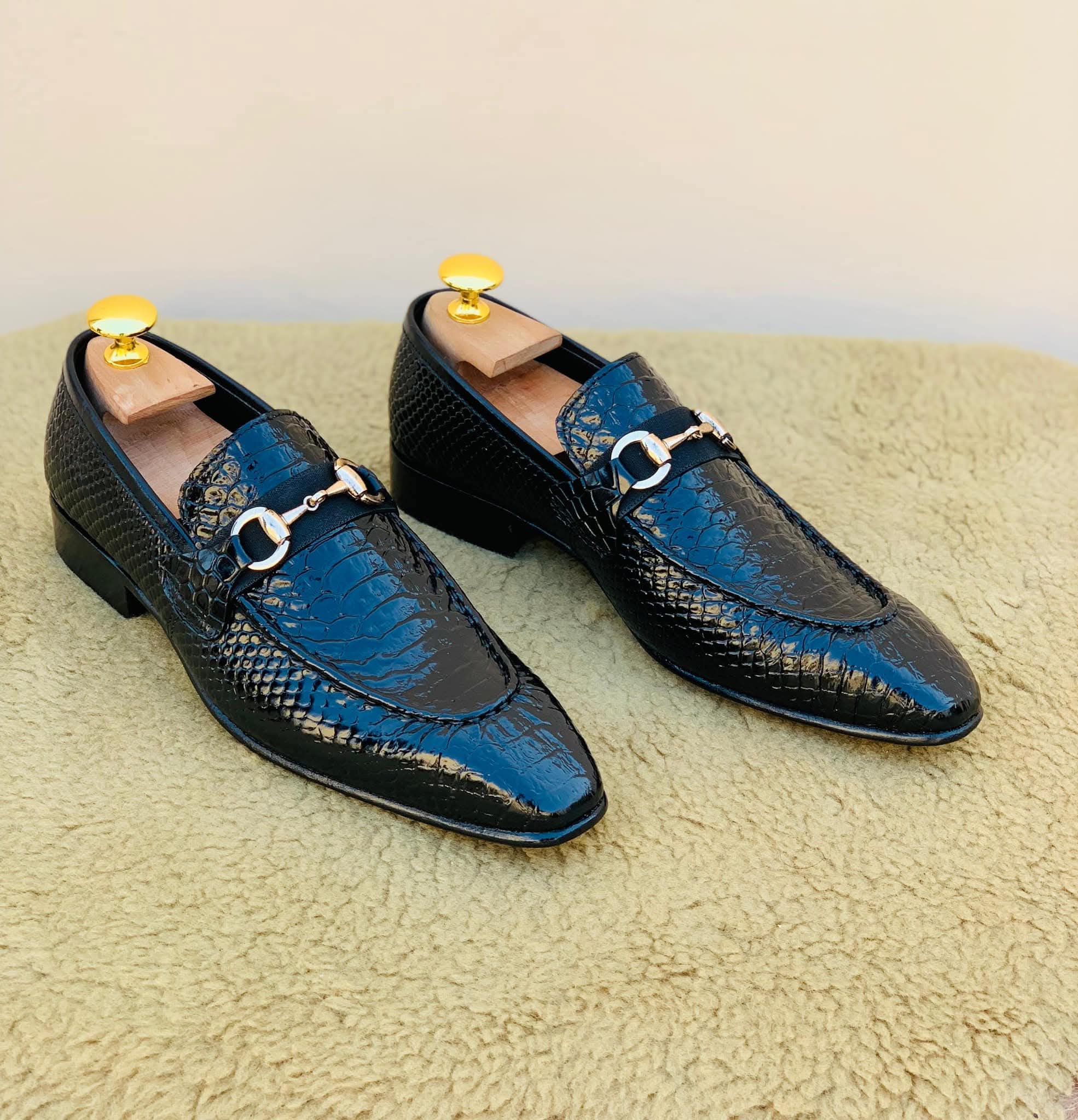 Loafers original leather cow leather mens