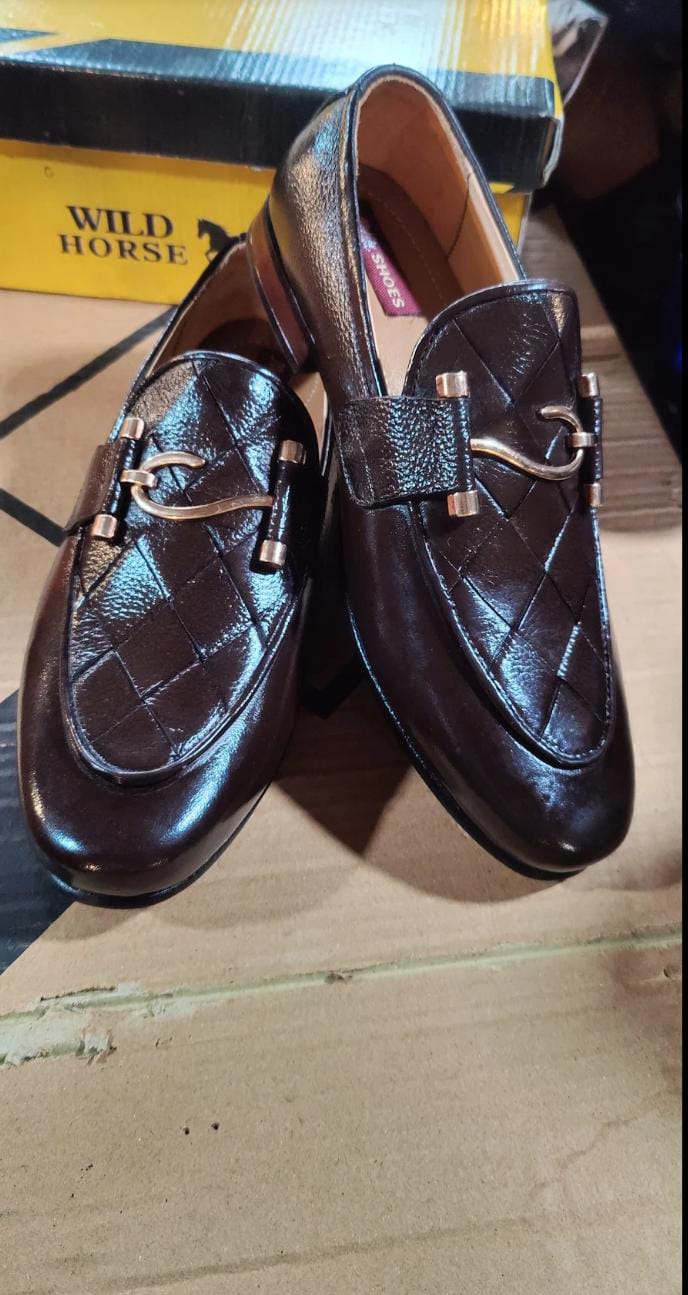 loafers leather sole mens