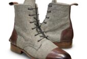 Grey Formal Men’s Boots