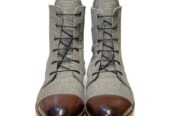 Grey Formal Men’s Boots