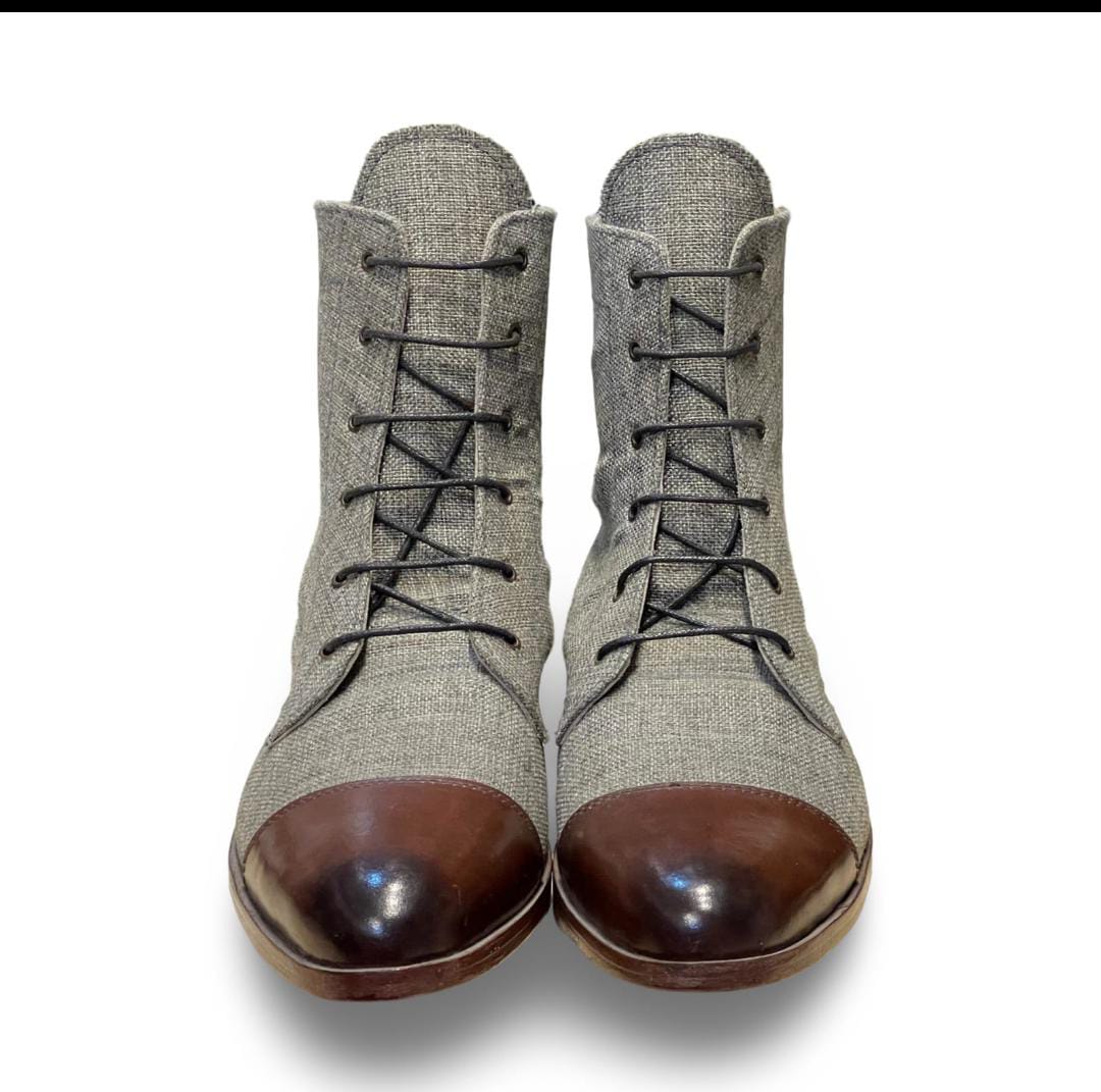Grey Formal Men’s Boots