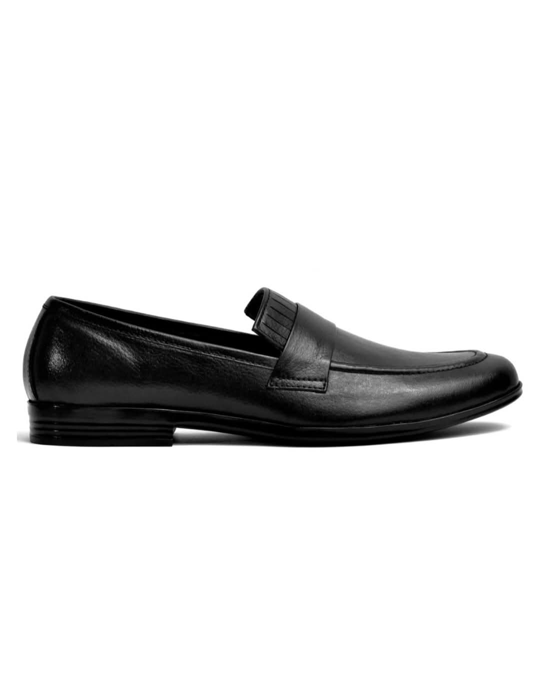 Loafer shoes mens black