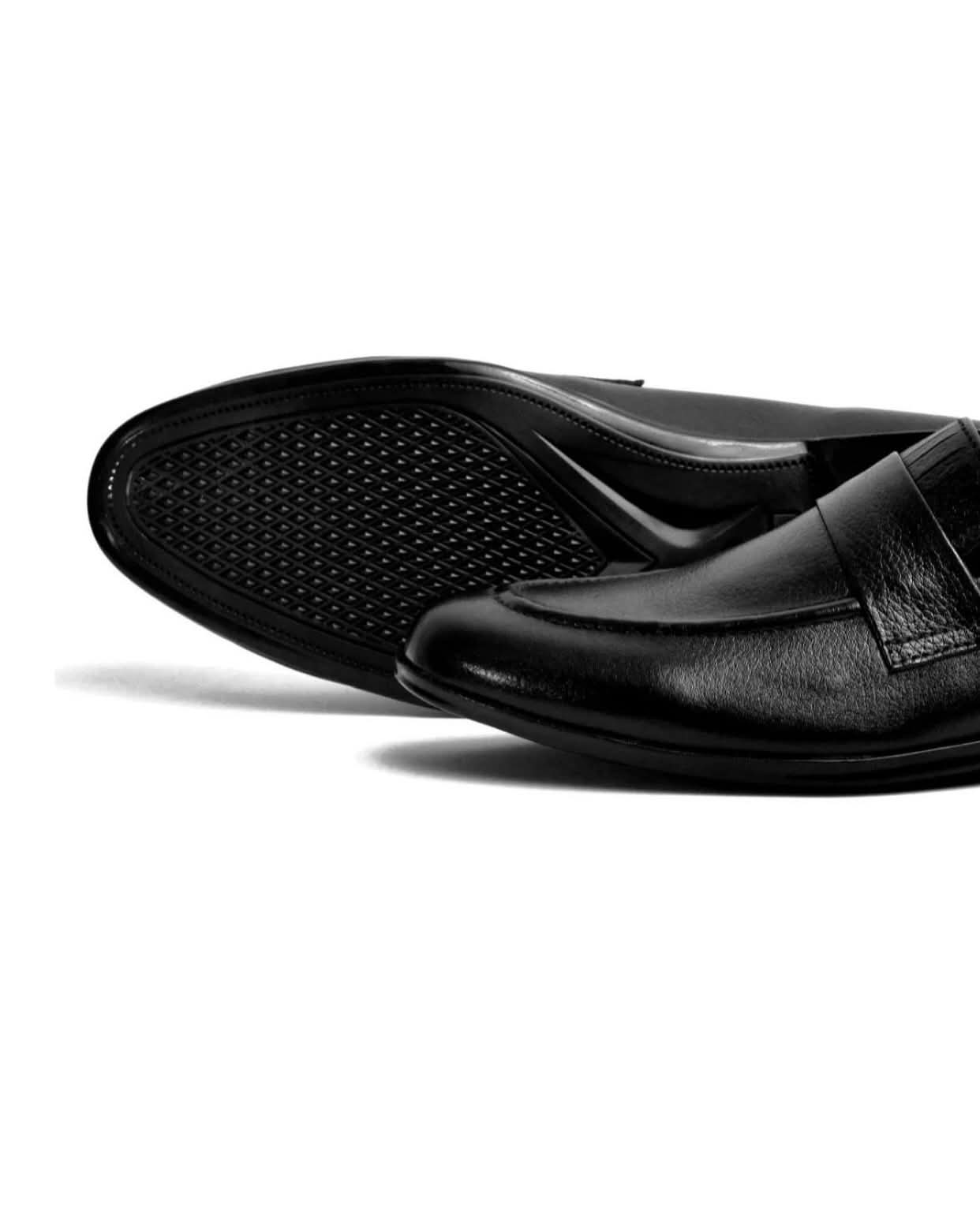 Loafer shoes mens black