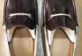 Loafer shoes pattern leather mens