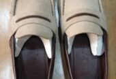 Loafer shoes pattern leather mens
