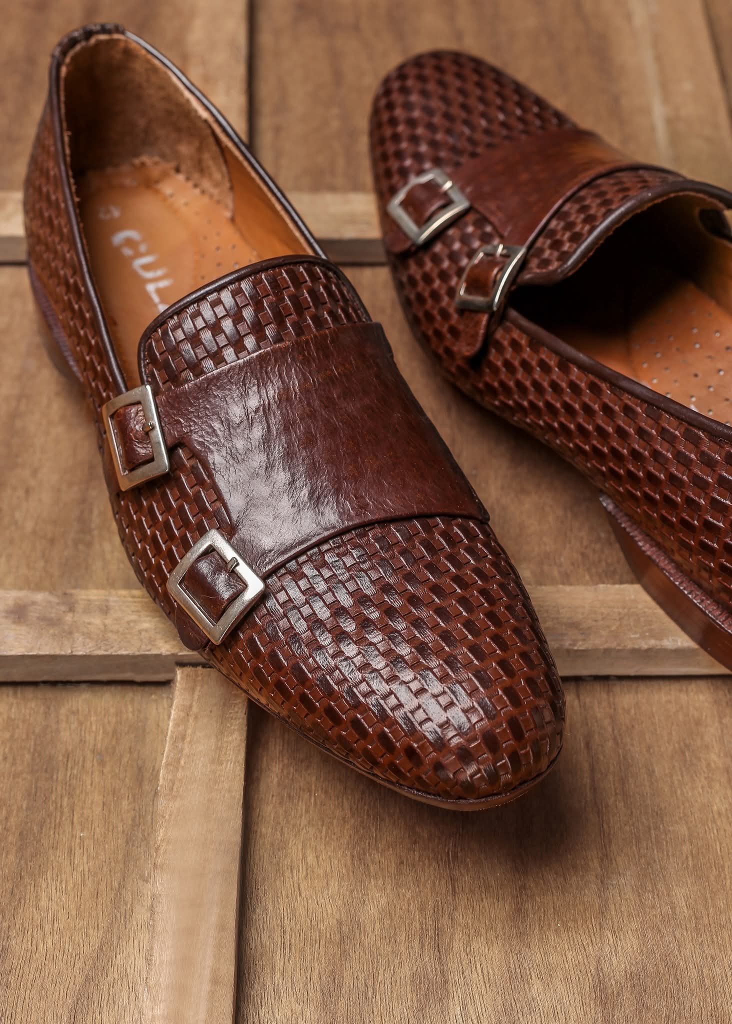 Two mock shoes men dress